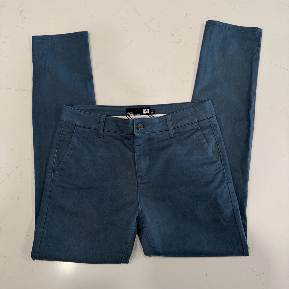 RSQ Men's Seattle Skinny Taper Chino 31x32